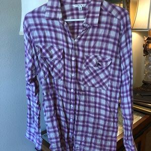 Cabi button front shirt medium